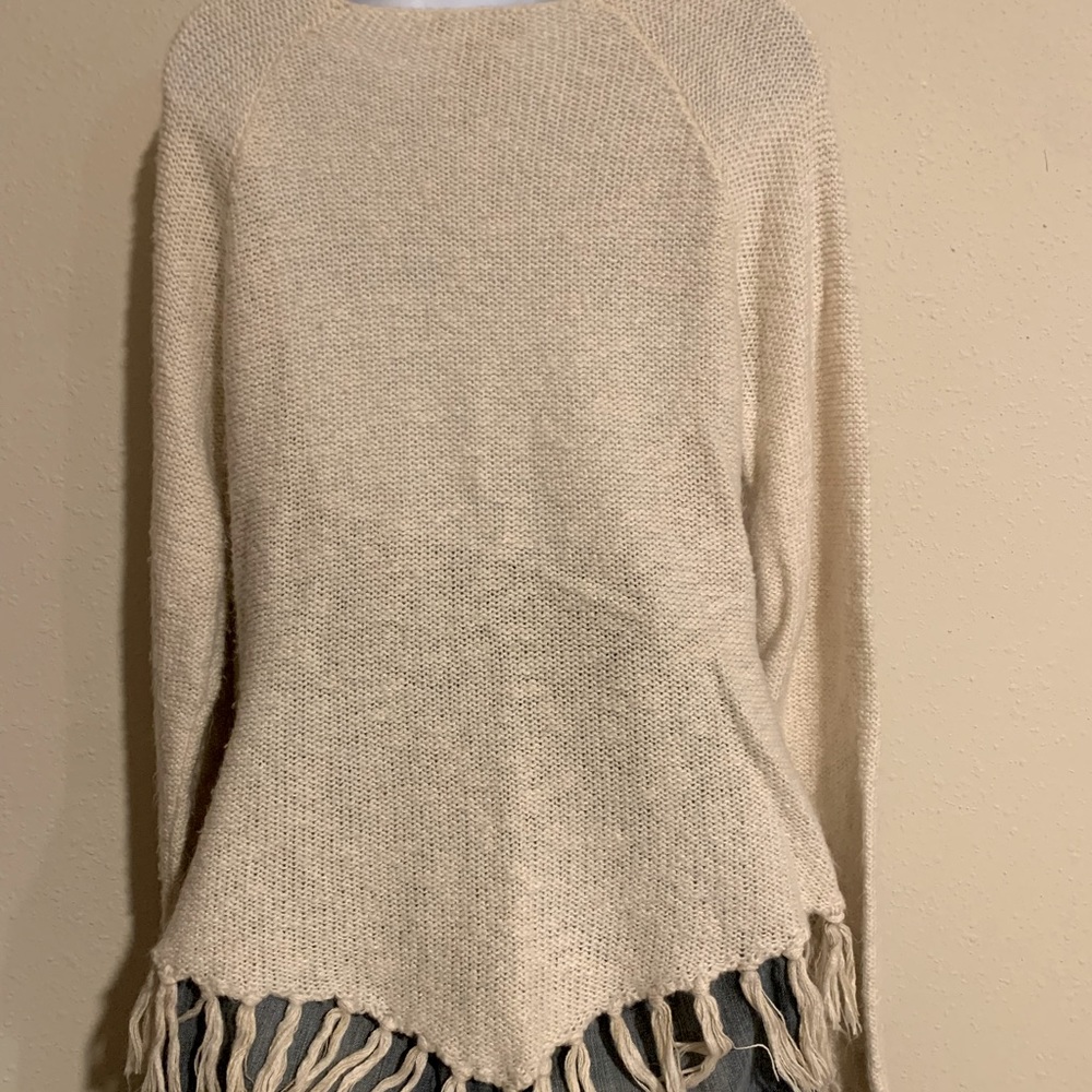American Rag Fringed Sweater - Picture 3 of 4